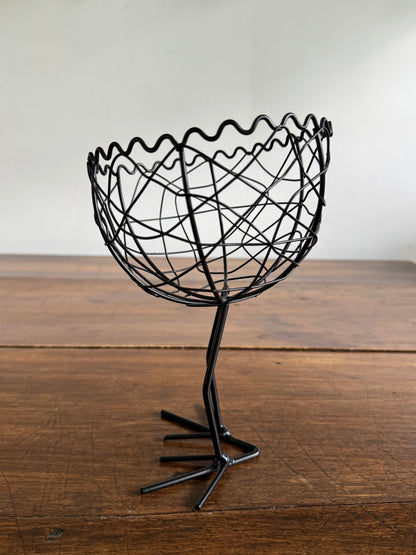 Lightweight Metal Wire Mesh Bird Leg Basket