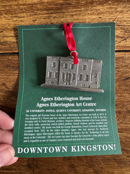 PICK ONE: Kingston Pewter Ornaments of Local Landmarks