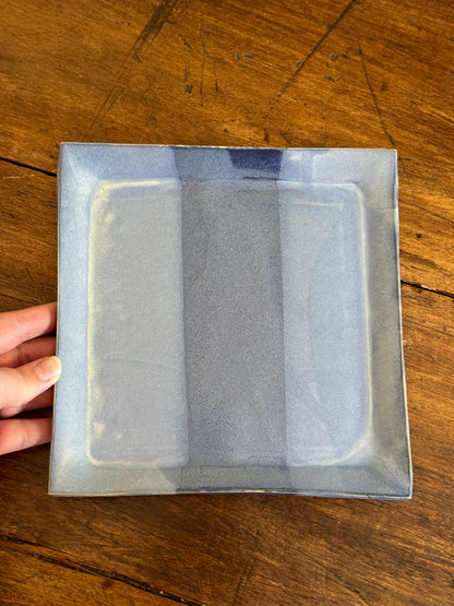 Pick One: Hand Crafted Pottery Mixed Blue Plates
