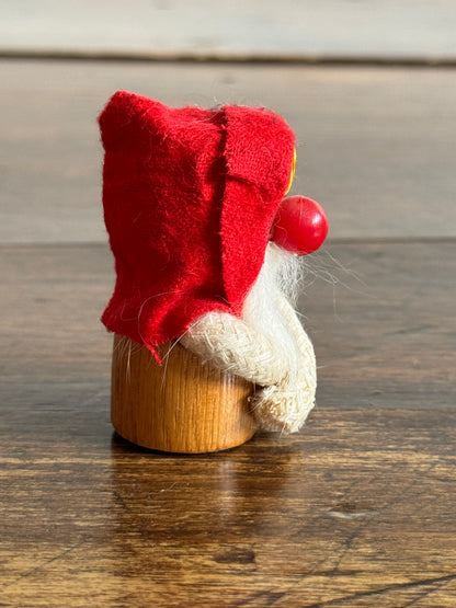 Red Hooded Mini Wood Figurine