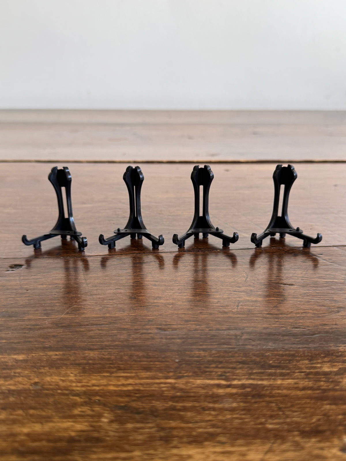 Set of Four Plastic Mini Stands