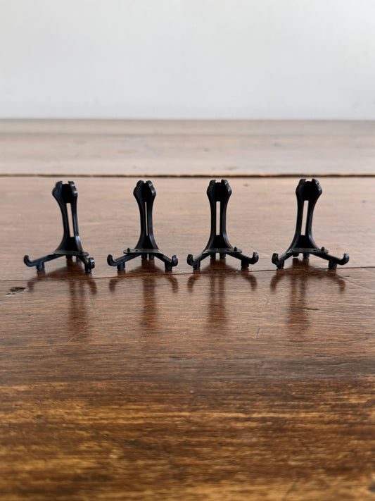Set of Four Plastic Mini Stands