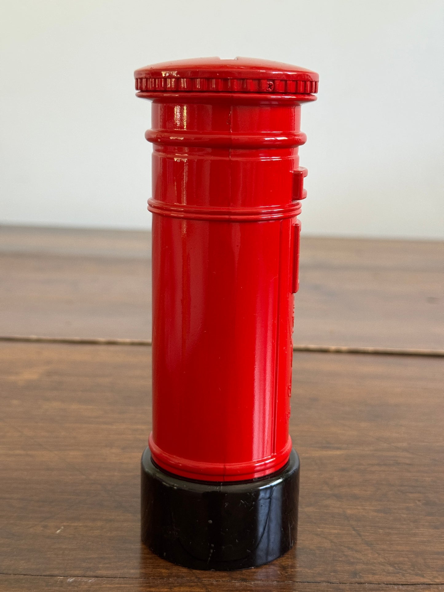 British Red Postbox Money Box - Piggy Bank Shaped Like Mail Box