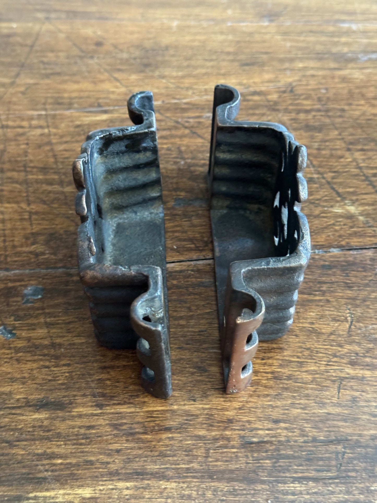 PICK ONE: Single Wall Mounted Vintage Hardware Holder - Wall Match Box Holder