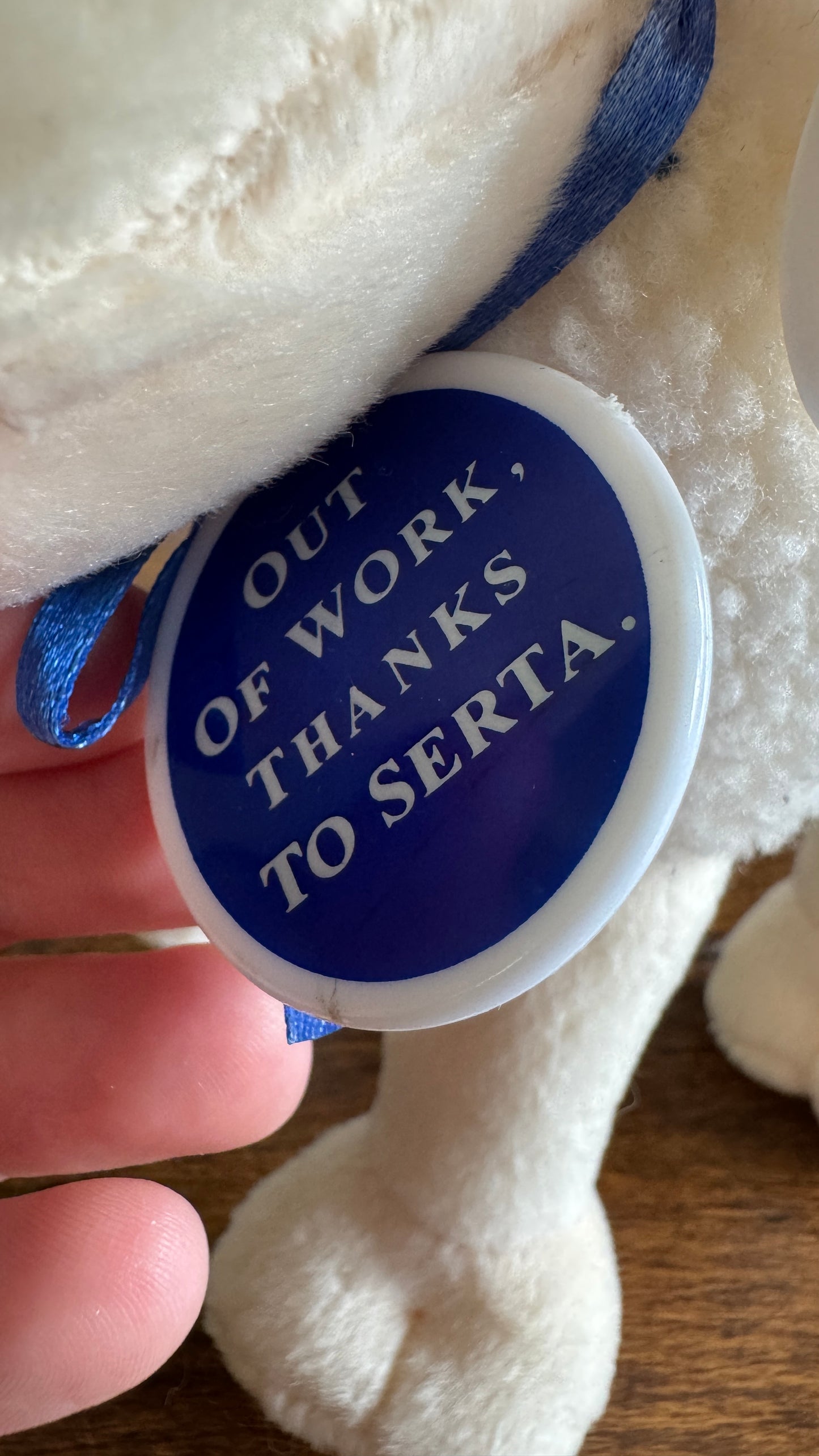 Serta Sheep 86 Custom Advertisement Plush