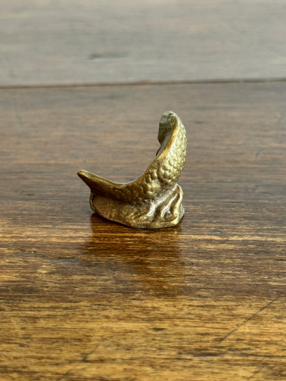 Miniature Brass Fish- Mini Figurine