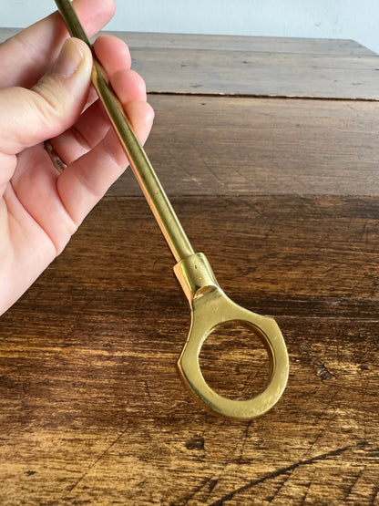 Brass Candle Snuffer Made in England