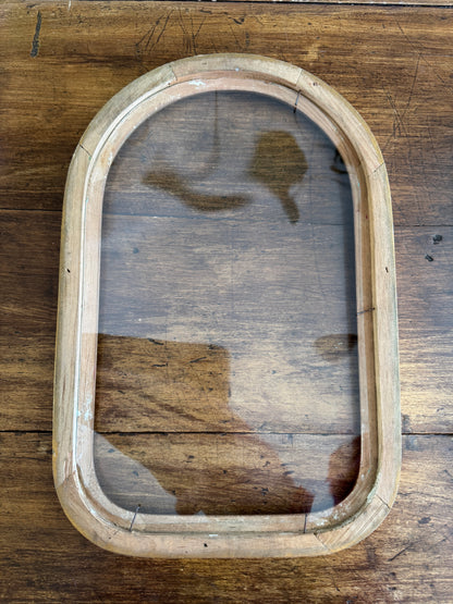 PICK ONE - Antique Photo Frame with Original Curved Glass Fronts