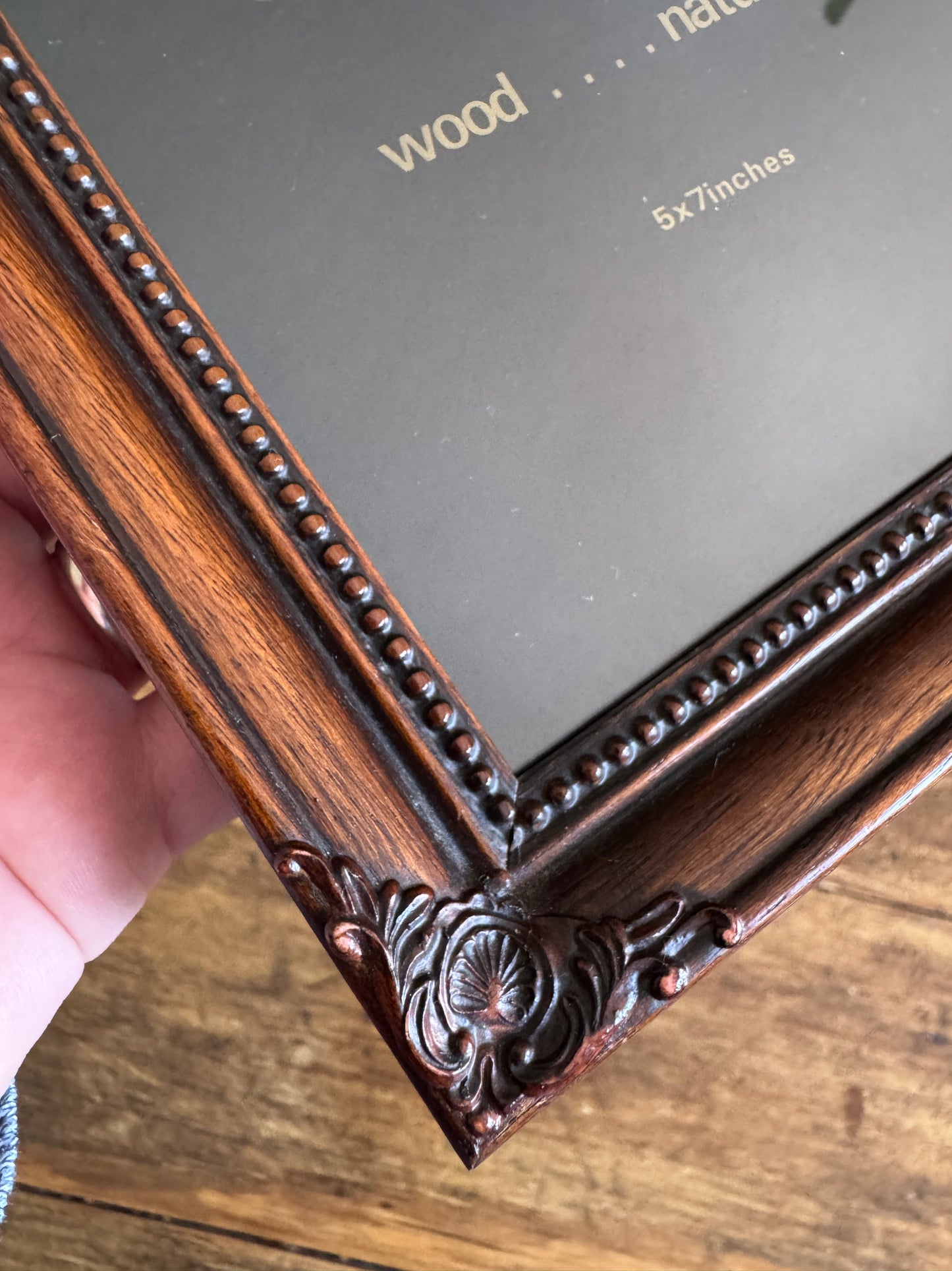 Vintage Wood Photocraft 5x7 Photo Frame