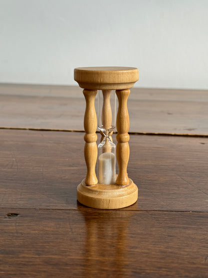 Wood and Glass Game Timer - Made in Belgium