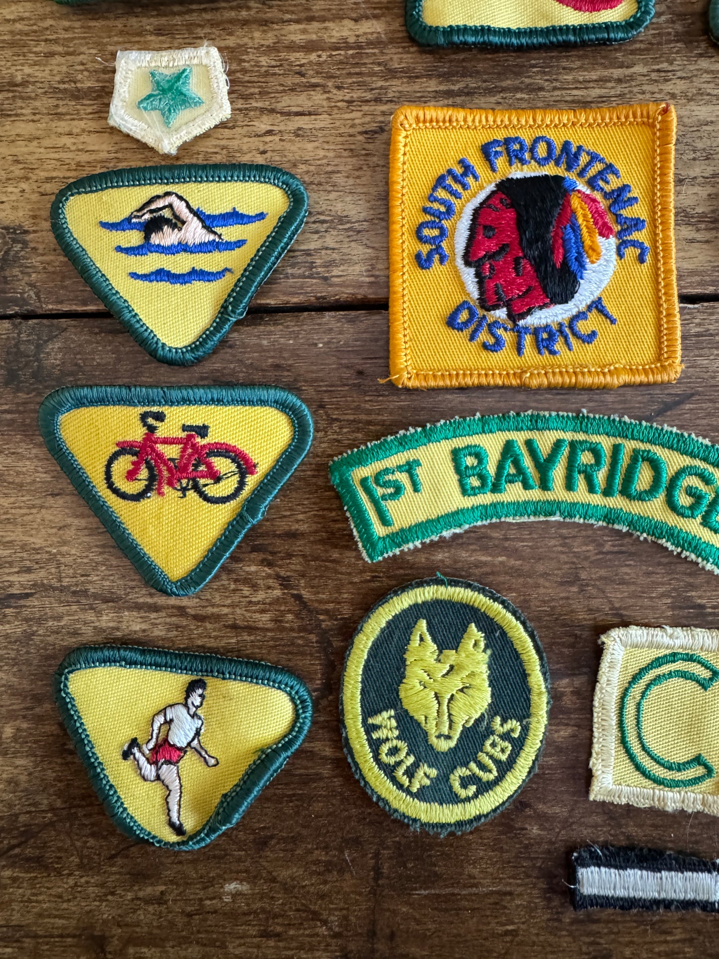 Mixed Lot of Embroidered Patches