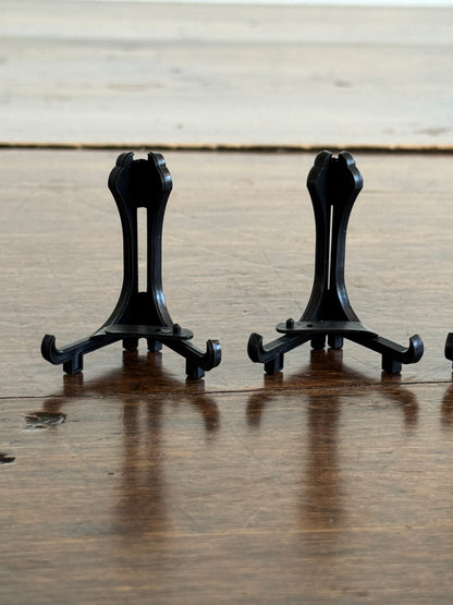 Set of Four Plastic Mini Stands