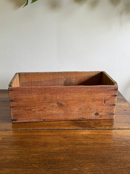 Dynamite Forcite CIL Wooden Crate Half