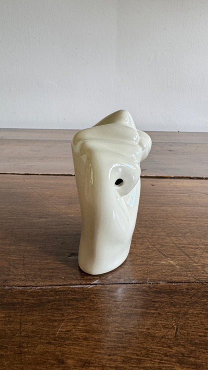 Ceramic Hand Holder - Single Stem Flower Holder