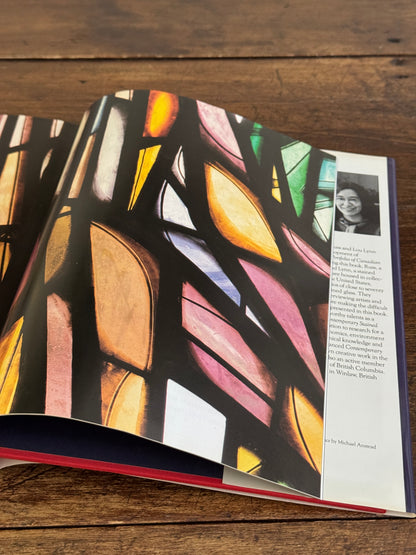 Contemporary Stained Glass Book Portfolio of Canadian Work - Joel Russ and Lou Lynn