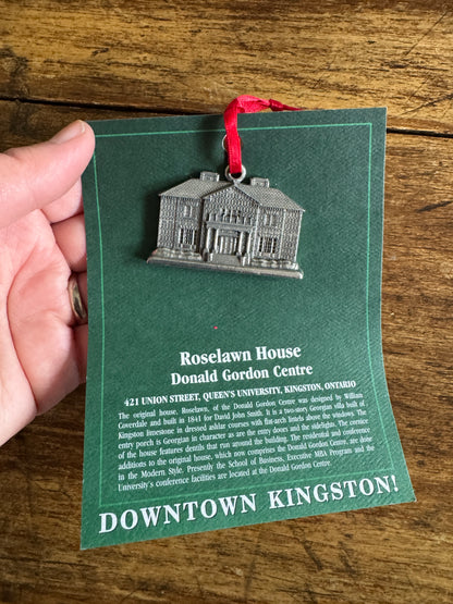 PICK ONE: Kingston Pewter Ornaments of Local Landmarks