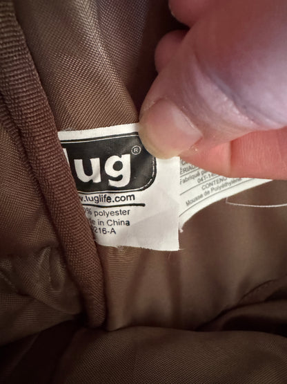Brown Lug Bag with Lots of Pockets