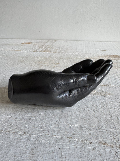 2004 Vintage Graphite Writing Hang - Open Hand Graphic Sculpture by Batle Studio