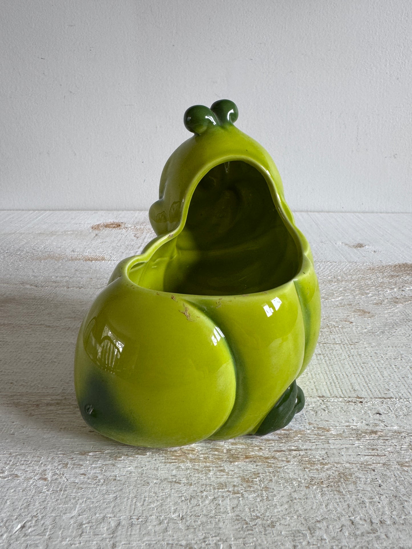 Vintage Cartoon Worm Planter Pot - Nursery Planter