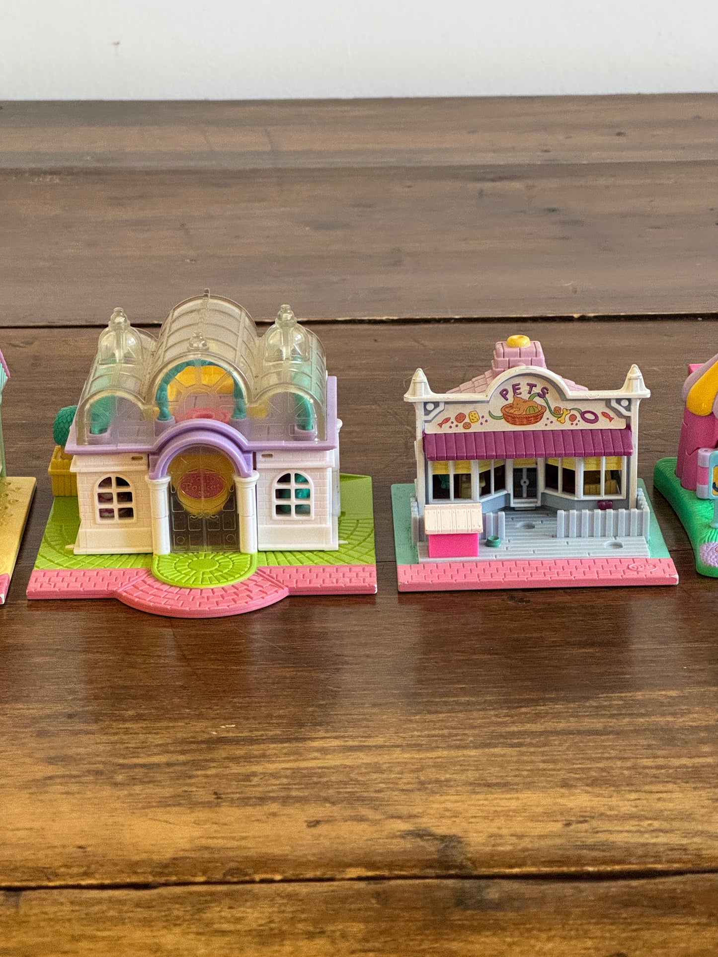 Mixed Lot of Empty Polly Pocket Houses - No Dolls