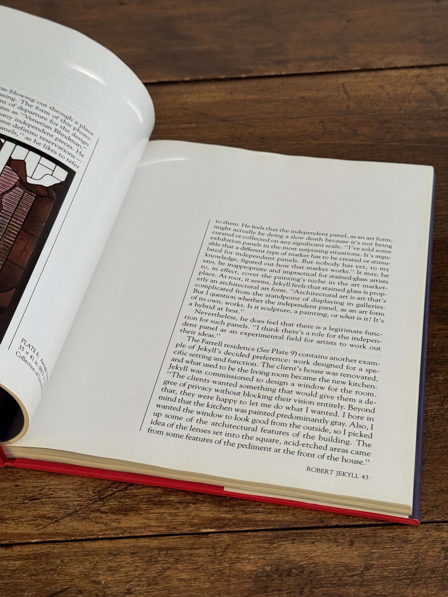 Contemporary Stained Glass Book Portfolio of Canadian Work - Joel Russ and Lou Lynn