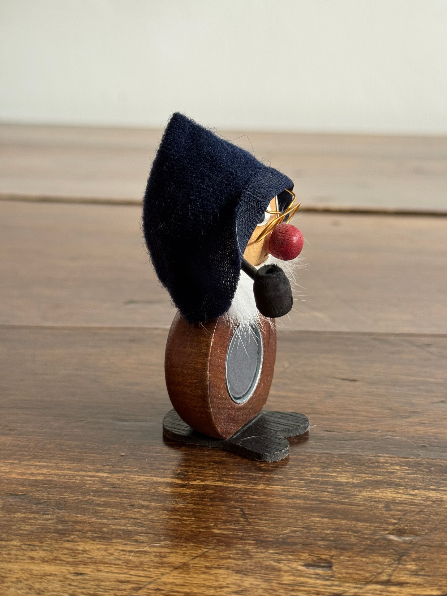 Magnetic Paperclip Holder Mini Wood Figurine