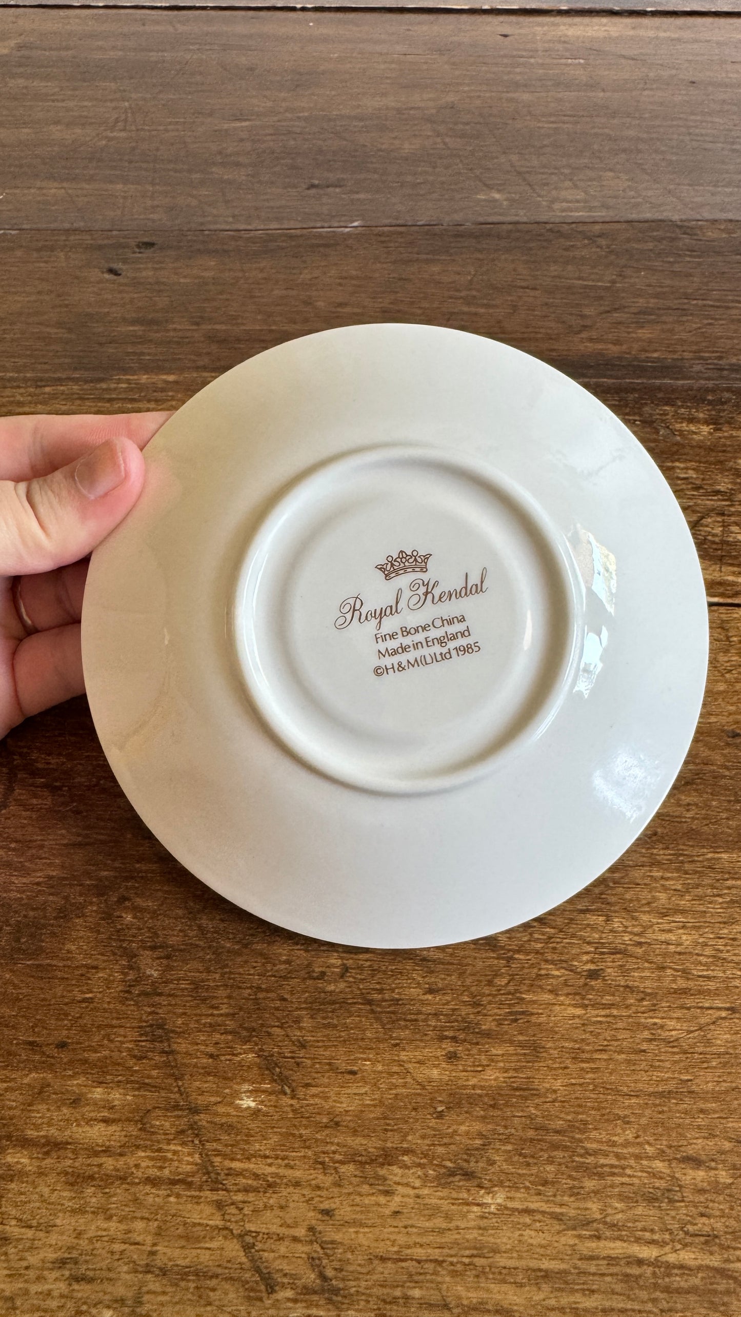 Vintage 1985 Royal Kendal Zodiac Saucer Plate - Made in England