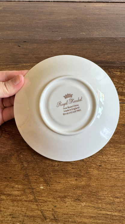 Vintage 1985 Royal Kendal Zodiac Saucer Plate - Made in England