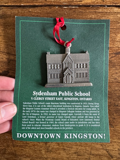 PICK ONE: Kingston Pewter Ornaments of Local Landmarks