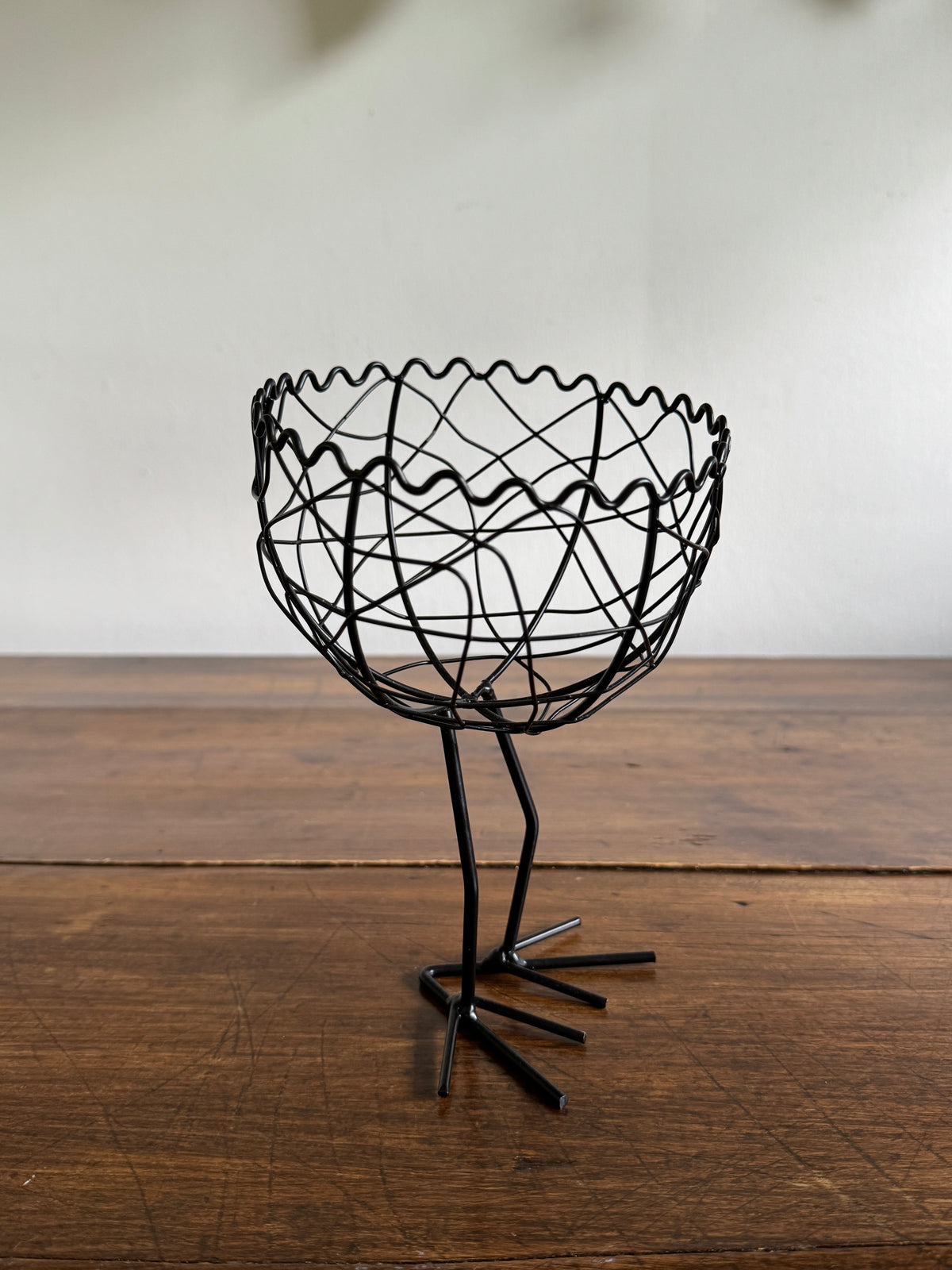Lightweight Metal Wire Mesh Bird Leg Basket