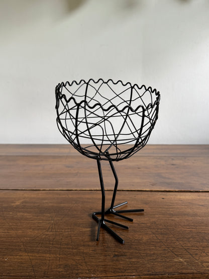 Lightweight Metal Wire Mesh Bird Leg Basket