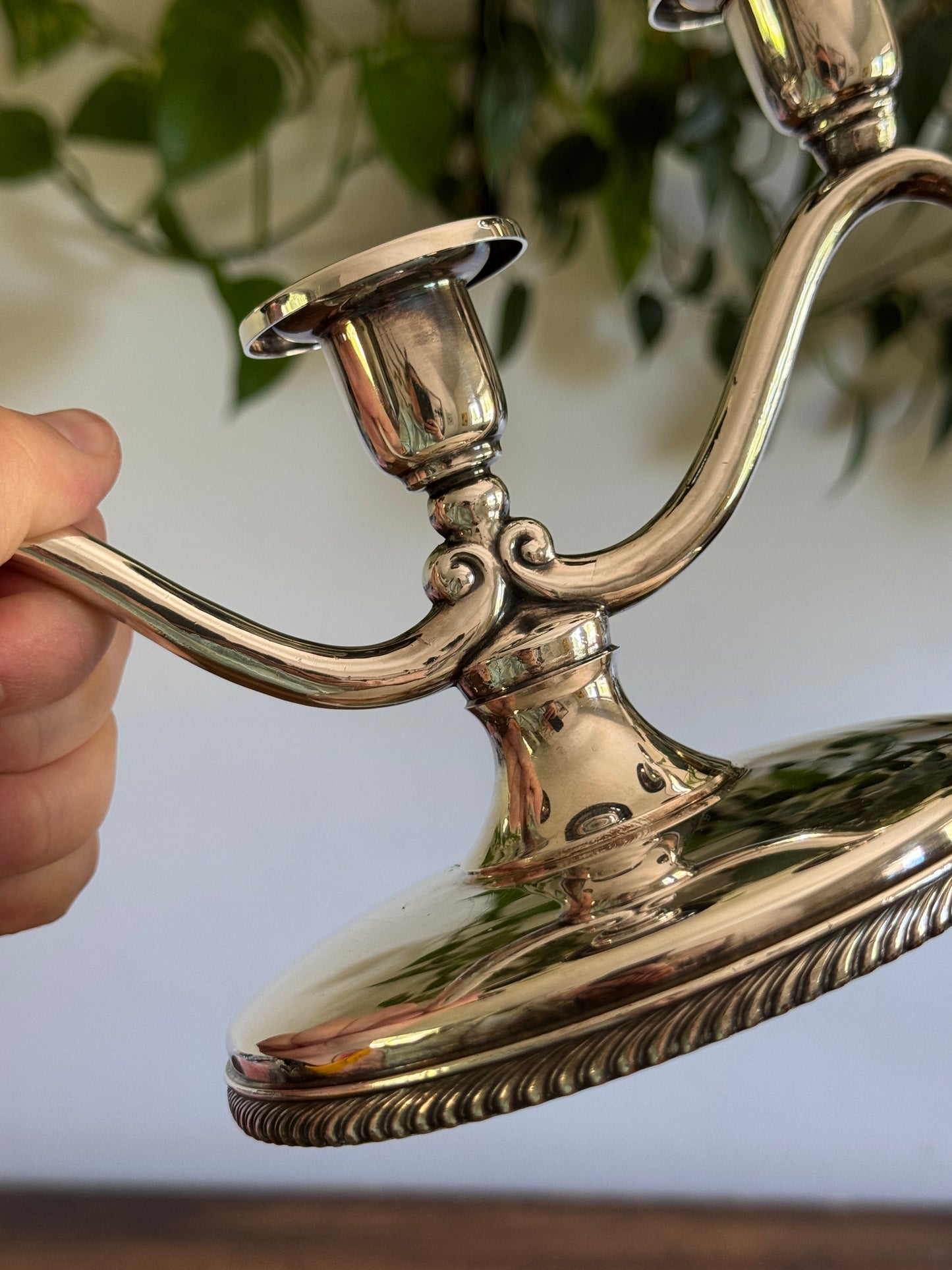 Vintage Silver Plated Candelabra by Wm. A. Rogers - Made in Canada