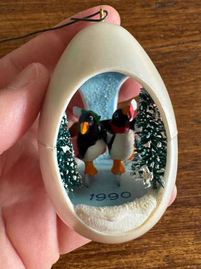 PICK ONE Penguin Ornament by Hallmark Collector's Series 1989, 1990, 1991 or 1992