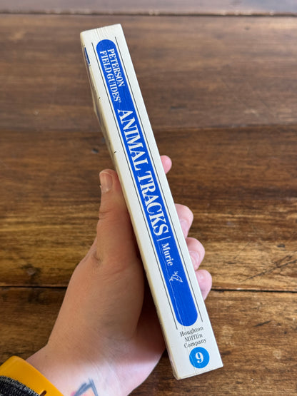 Peterson Field Guide Animal Tracks Guide Book by Olaus J. Murie - Second Edition Printed USA