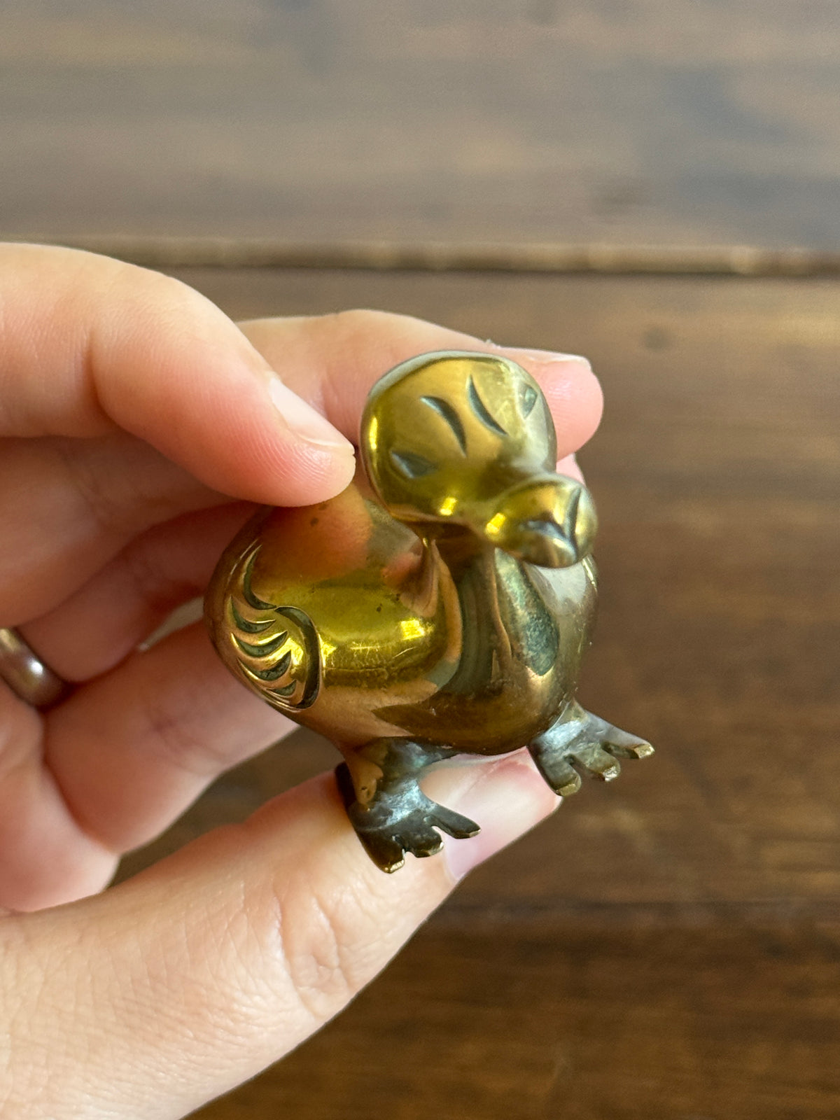 Vintage Brass Dodo Bird Small/Miniature Figurine