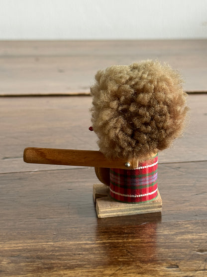 Scottish Penny Toys Mini Wood Figurine