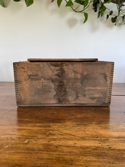 Polar Dynamite Wooden Vintage Crate