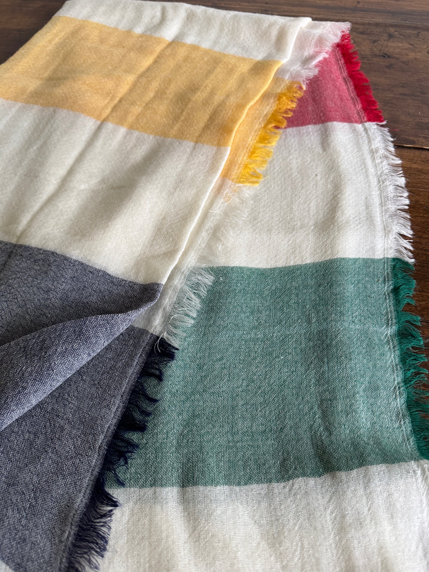 Hudson’s Bay Company Lightweight Coloured Stripe Scarf