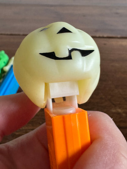 PICK ONE: Vintage Spooky Holiday Ghost or Pumpkin Topped Pez
