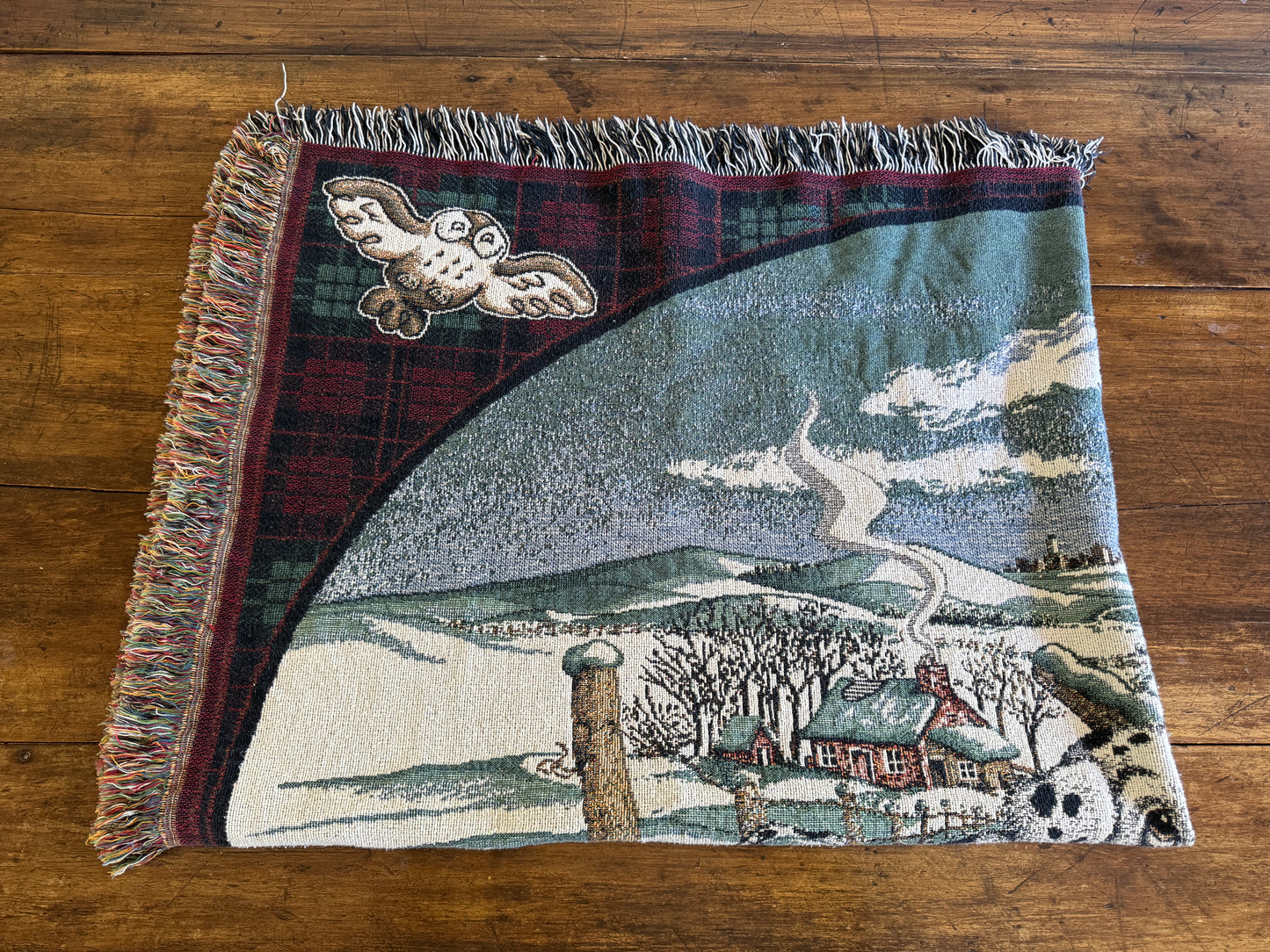 Vintage 101 Dalmatians Disney Tapestry Throw Blanket