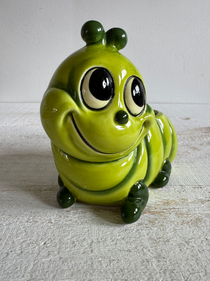 Vintage Cartoon Worm Planter Pot - Nursery Planter
