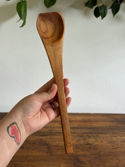 Pair of Wood Serving Utensils - Salad Servers