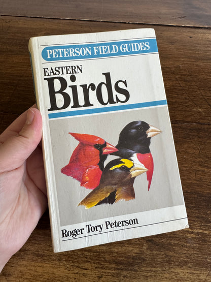 Peterson Field Guide Eastern Birds Guide Book by Roger Tory Peterson - Fourth Edition Printed USA