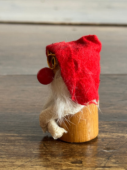 Red Hooded Mini Wood Figurine