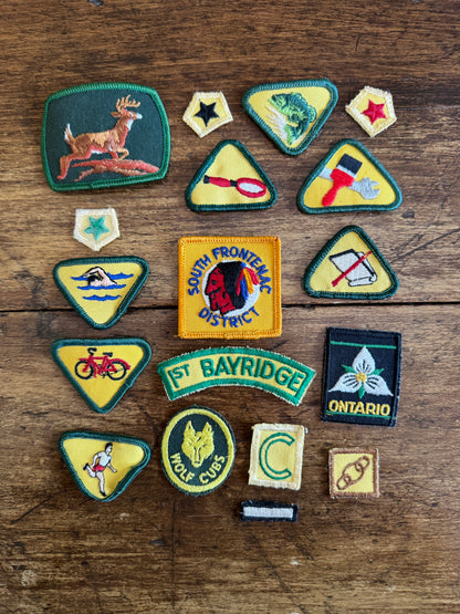 Mixed Lot of Embroidered Patches