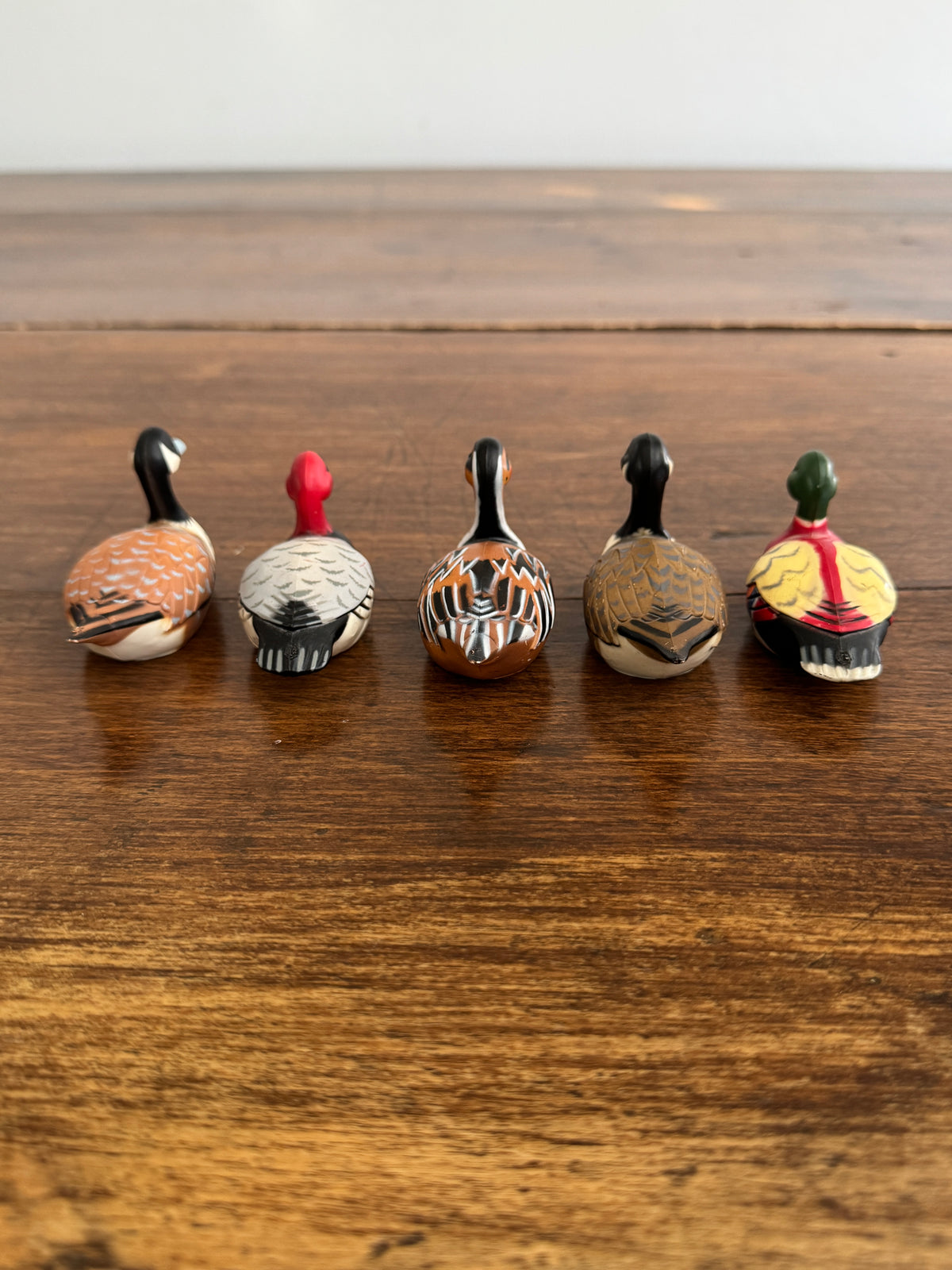 PICK ONE: Single Vintage Miniature/Small Plastic Duck or Goose Figurine