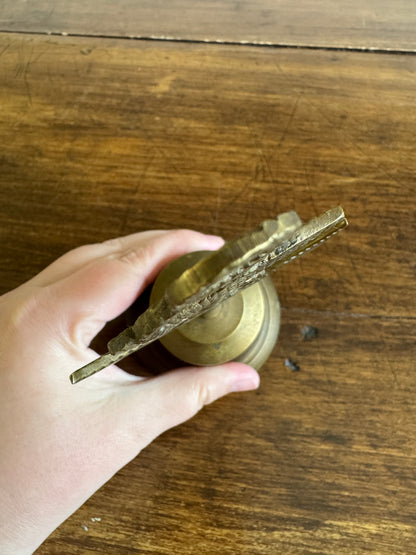 Vintage Brass Anchor Bell