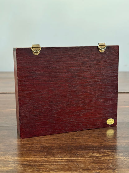 Small Curio Shelf with Six Small Cubbies