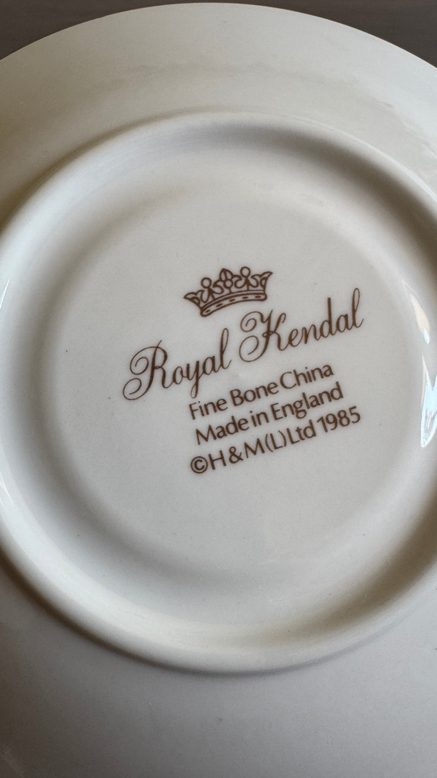 Vintage 1985 Royal Kendal Zodiac Saucer Plate - Made in England