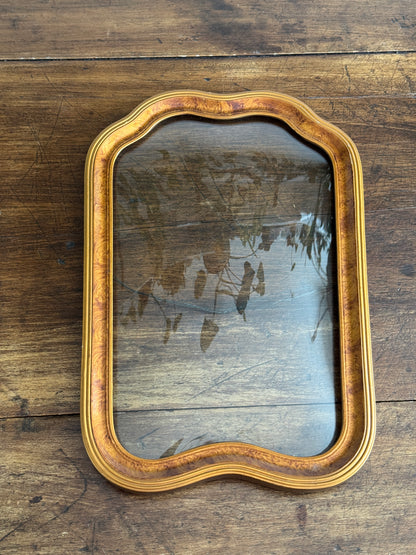 PICK ONE - Antique Photo Frame with Original Curved Glass Fronts